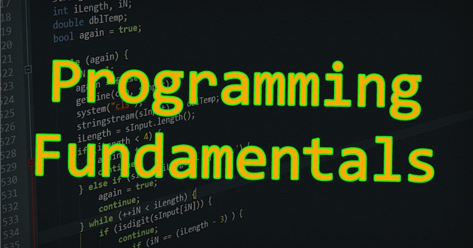 Programming Fundamentals